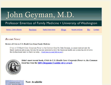 Tablet Screenshot of johngeymanmd.org